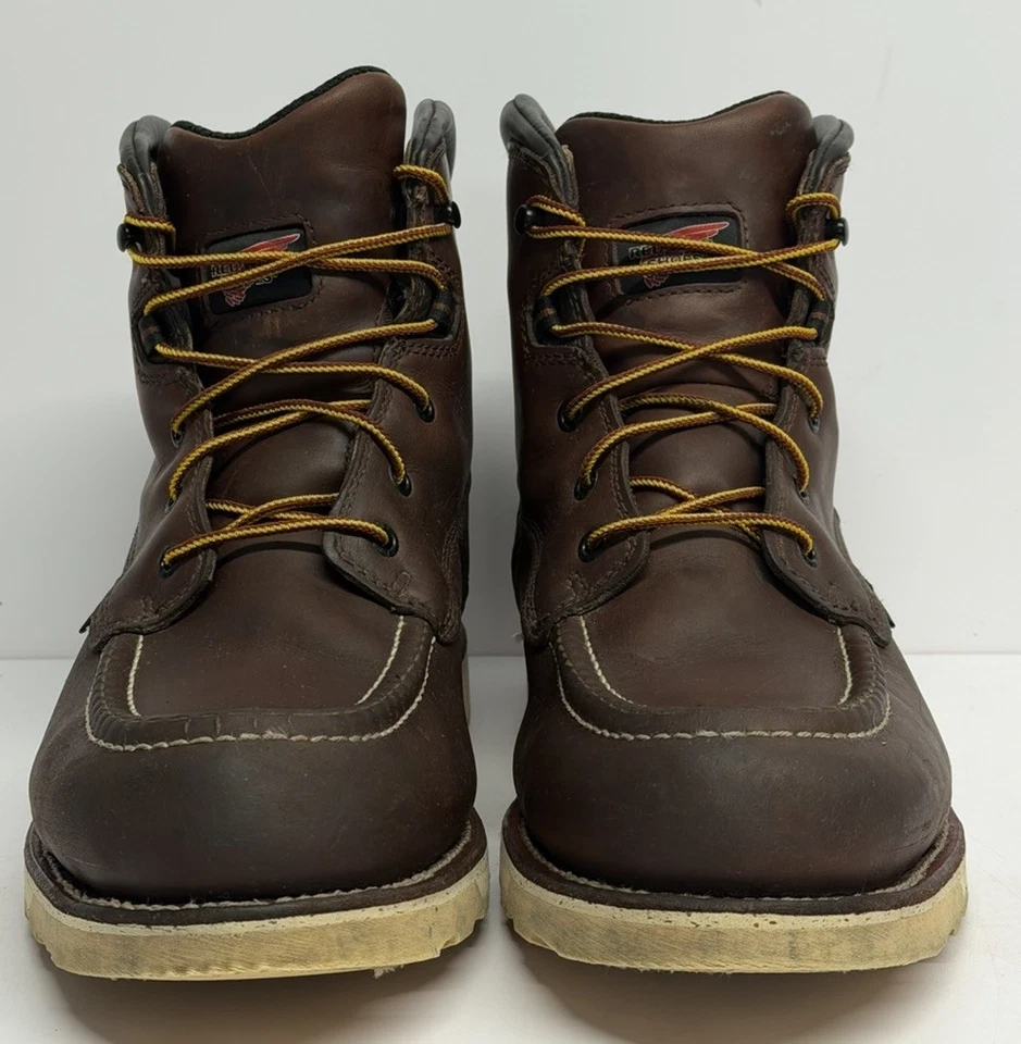 Botas Red Wing 405 Traction Tred 6” impermeables punta suave marrón - para hombre talla 13 D Foto 4 de 4