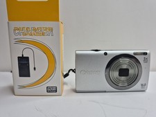 Canon PowerShot A2300 HD Silver Digital Camera 16MP + Charger & Battery Works