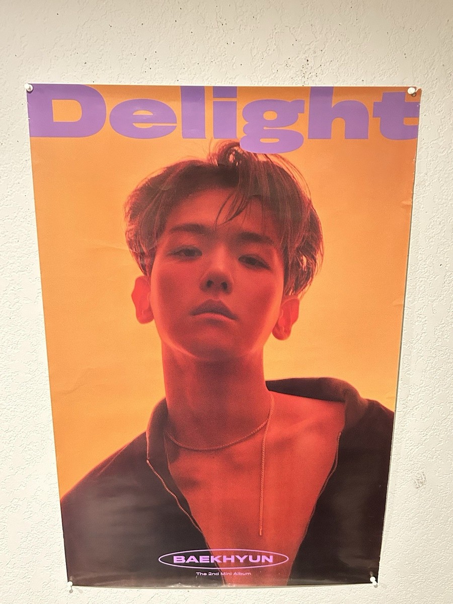 Baekhyun Delight 2nd Mini Album Kpop Korean Korea Large Poster | eBay