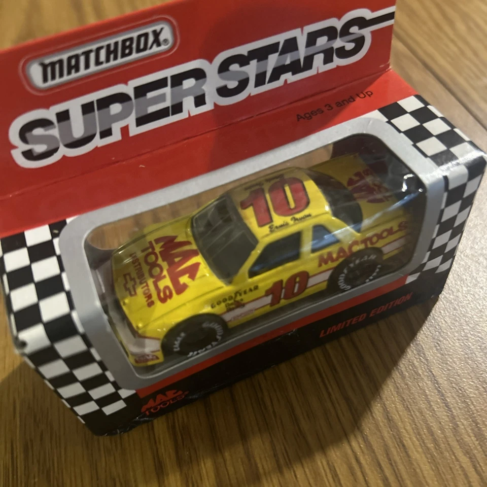 Matchbox SuperStars #10 1991 Mac Tools Ernie Irvan 1/64 Nascar Diecast NUEVO Foto 2 de 4
