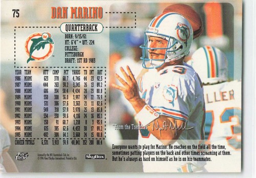 Dan Marino Football Cards HOF - Base Cards, Inserts, etc. - Listing 2 of 3! - Picture 98 of 456