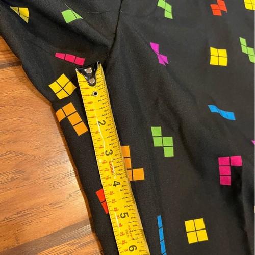 Tetris OppoSuits gemusterte Hose Herren 32x32 (Etikett 36) schwarz bunt Fun Unikat! " - Bild 3 von 11