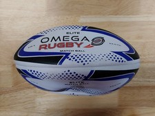 Piłka meczowa Elite OMEGA Rugby, rozmiar 5, nowa