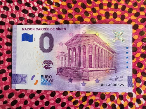 BILLET EURO SOUVENIR 2025-3 MAISON CARRÉE DE NÎMES
