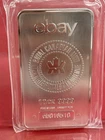 10 oz 999 FINE SILVER eBay ROYAL CANADIAN MINT EBAY RCM BAR # eb016510