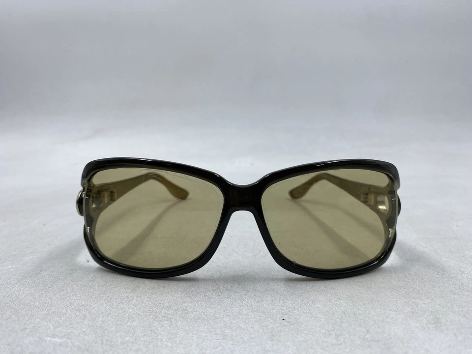 古驰棕色矩形女式太阳镜 — 第 2/4 张图片