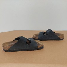 Birkenstock Arizona Oiled Leather Slide Sandals size 8 L8 M6 