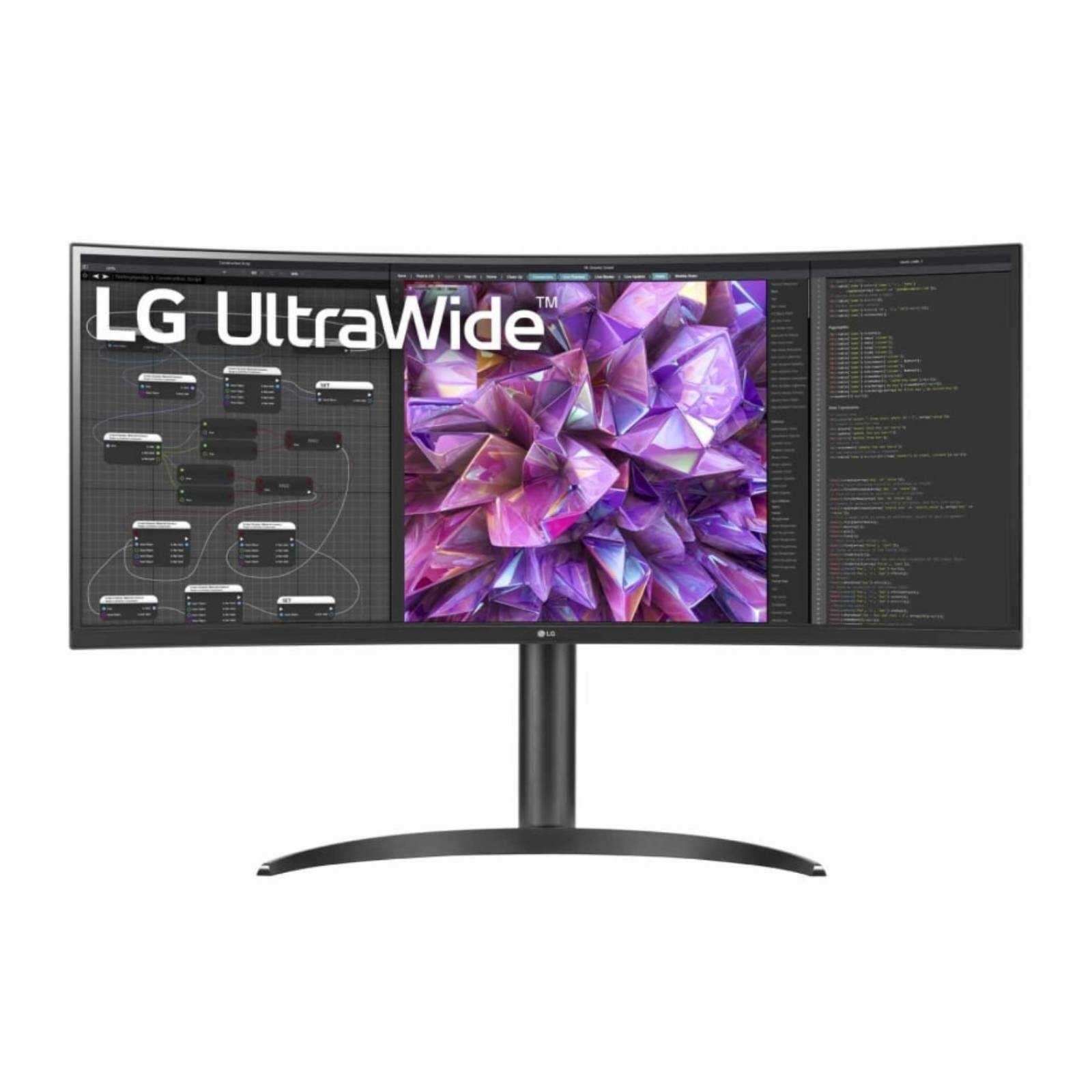 LG UltraWide 34WQ75C-B 34-inch Curved IPS Monitor