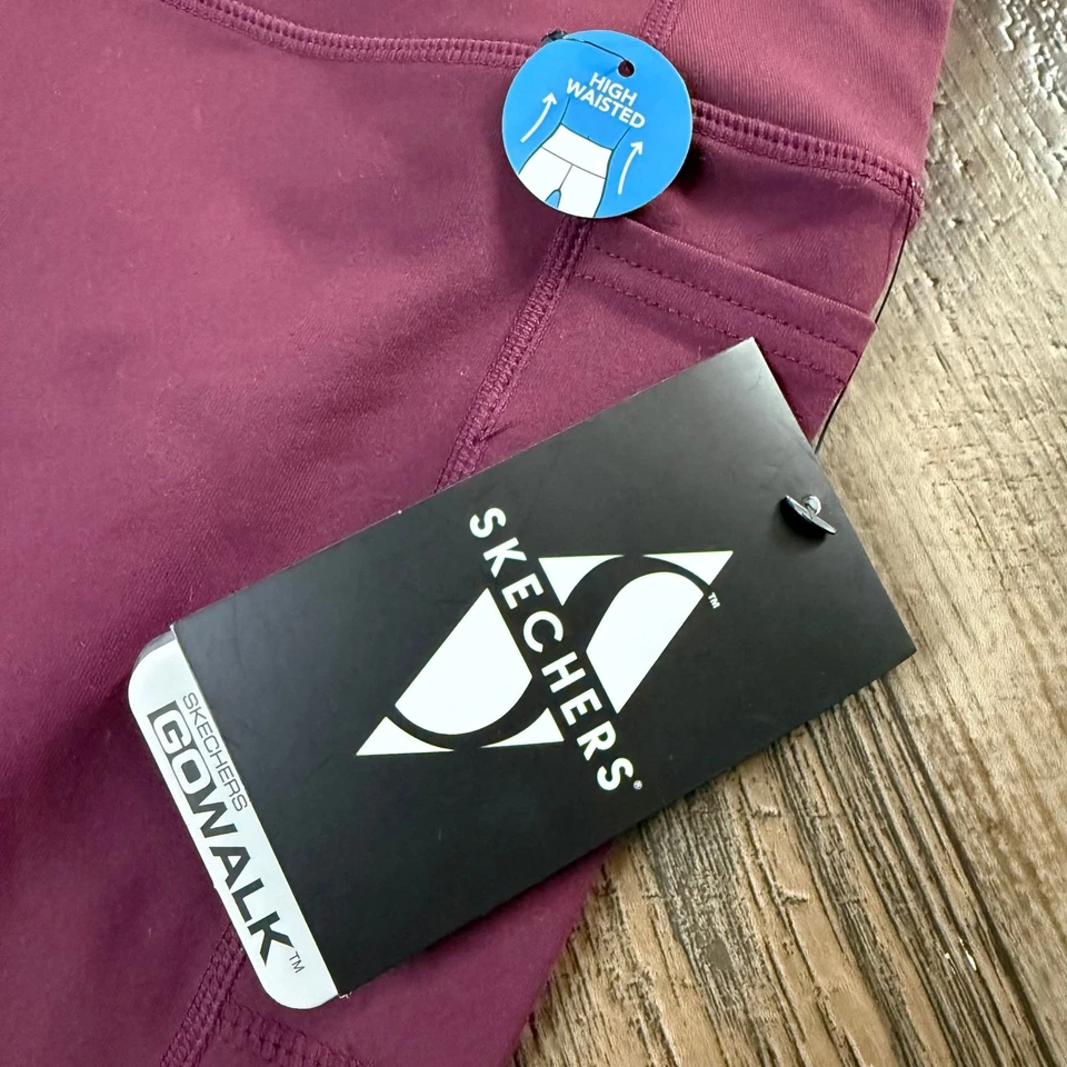 NWT Skechers Womens Go Walk High Waisted Leggings Size Medium - Image 2 of 4