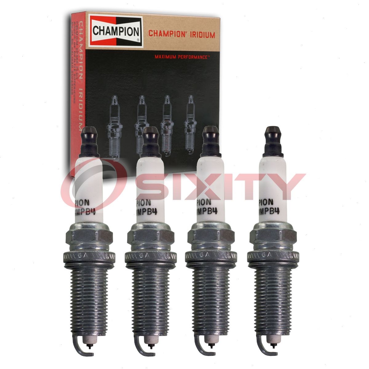 4 pc Champion Iridium Spark Plugs for 2015-2017 Chrysler 200 2.4L L4 yv
