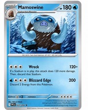 Mamoswine 25/94 - Reverse Holo - Pokemon Phantasmal Flames - NM