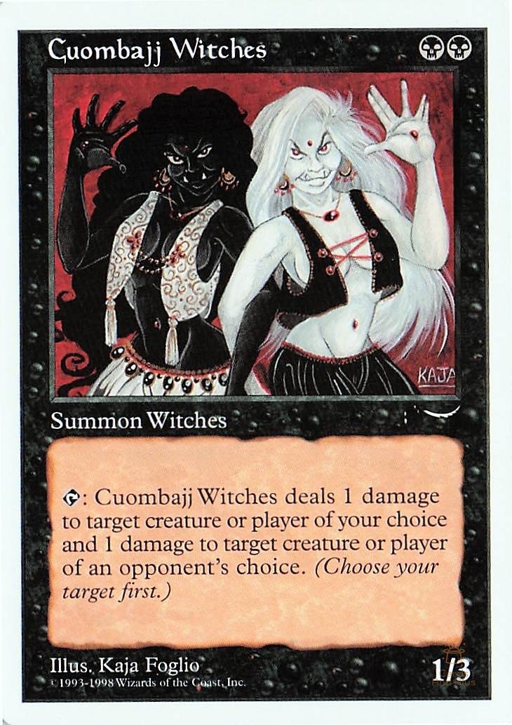 Cuombajj Witches 22 Anthologies Common Magic: The Gathering NM