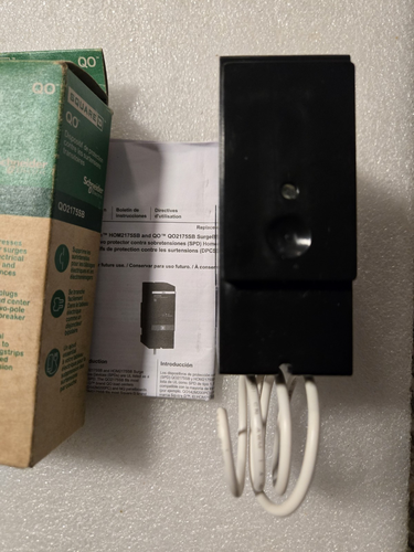USED SQUARE D QO2175SB SURGE PROTECTOR DEVICE 120/240V 25KA 2 POLE - Picture 6 of 8