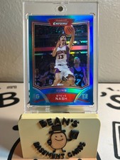 2008-09 Bowman #50 Steve Nash Chrome Refractors Blue /99