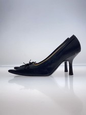 Chanel Dress Shoes/36.5/Blk//