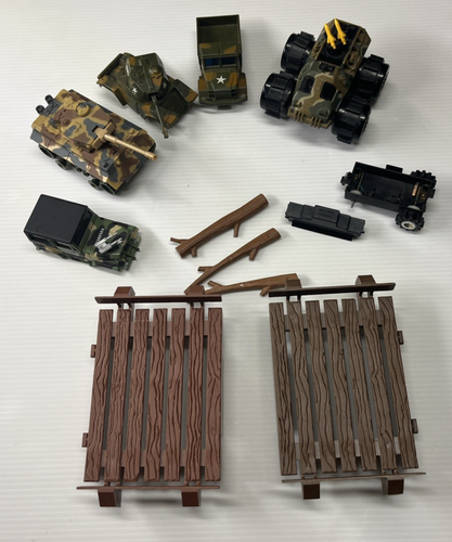Vintage Schaper Stomper 4X4 Militär, Gleisstücke und Baumstämme plus mehr ForParts lesen