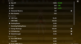 Genshin Impact AR 60 America - Columbina C2 - Skirk C4 - Furina C1 - Hu Tao C1