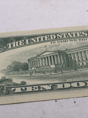 Series 1963 A $10 Green Seal Federal Reserve Note (cleveland) uncirculated - Picture 9 of 11