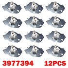 12Pcs 3977394 352F Thermal Fuse Replacement For Whirlpool Kenmore Dryers HOT