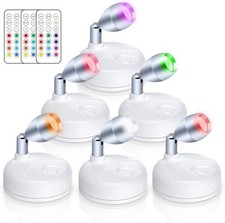 Small Spotlight Battery Operated Spot Lights Indoor Uplighting Picture Mini A...