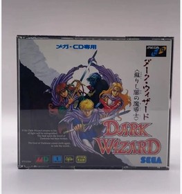 Dark Wizard Sega Mega CD Japan Import Strategy RPG Video Game Sega Games