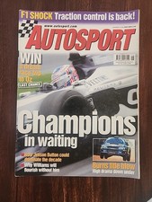 AUTOSPORT Magazine November 2000 Collectable