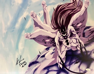 Kyle Hebert autographed inscribed 16x20 photo Bleach JSA COA Aizen Dragon Ball Z