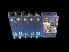 x6 Lot 2020 Bowman Platinum Baseball Hanger Box Numbered Parallels LS