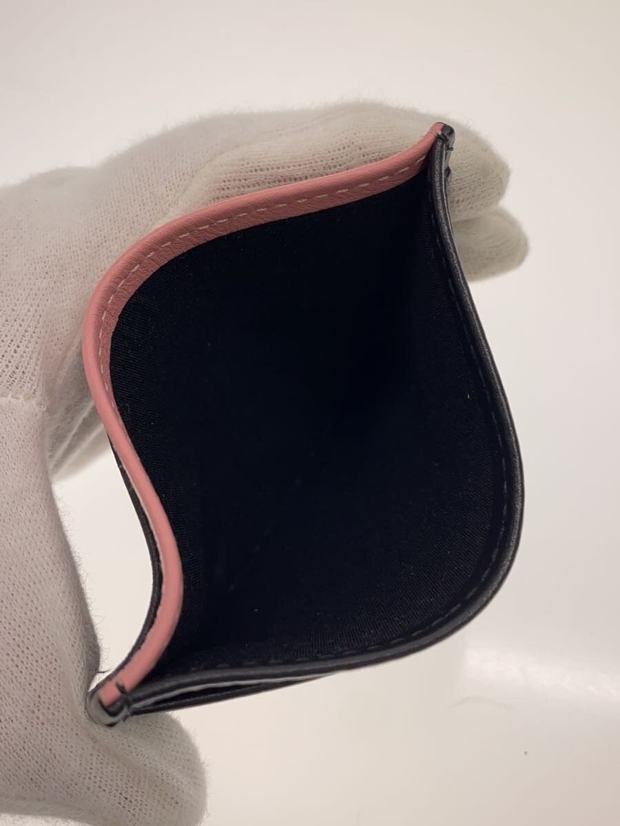 Christian Dior x KAWS Leather Card Case, Black, Women's, 10-BO-1108 thumbnail 4