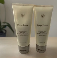 Lot of 2 Crepe Erase Anti Aging Hand Repair Treatment with Trufirm 3 fl oz New