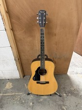 Hartwood Villanelle Electro Acoustic guitar natural wood Left Handed