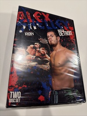ROH Ring Of Honor Alex Shelley Made in Detroit 2 DVD Set NEW SEALED AEW WWE OOP