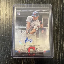 2018 Topps Salute Series 1 Rookies Francisco Mejia #SA-FM Rookie Auto RC