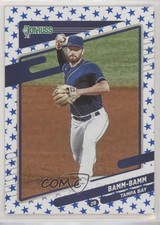 2021 Panini Donruss Variation Independence Day Brandon Lowe (Bamm-Bamm) 18b3