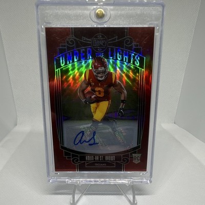 Panini 2021 Legacy Amon-Ra St. Brown Under the Lights UL-AS RC Auto /50
