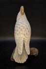 Vintage Pink Cockatoo Bird on Driftwood Base Hand Carved Hand Painted 7” T — photo 3
