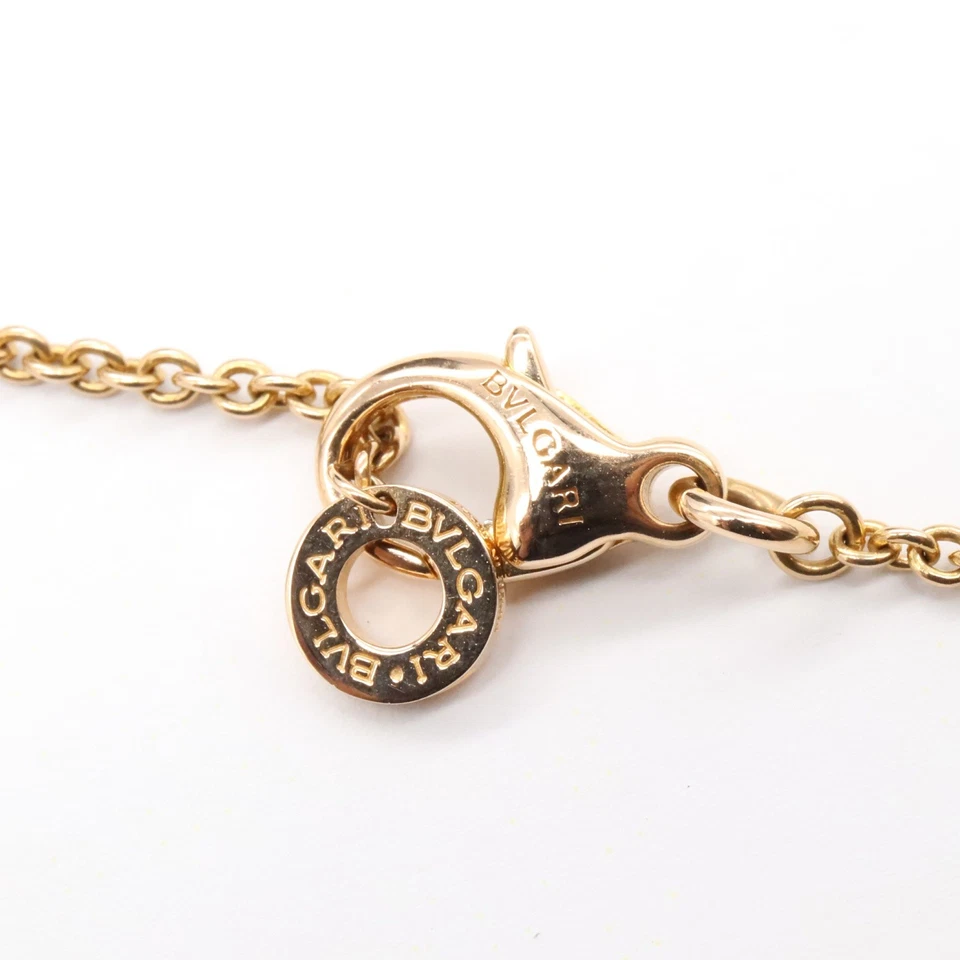 Collar Colgante BVLGARI B-zero1 Diseño Leyenda Oro Rosa 18KPG Usado Unisex Foto 3 de 4