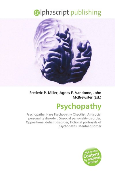 Frederic P. Miller (U. A.) | Psychopathy | Taschenbuch | Englisch (2026)-image