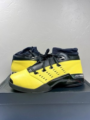 Air Jordan 17 XVII Retro Low SOLEFLY SZ 9 Reverse Lightning Yellow