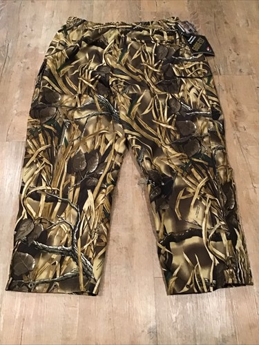 New Cabelas Pants Mens 4XL Reg Gore Tex Advantage Wetlands Camo Hunting Rain Wea - Picture 12 of 13
