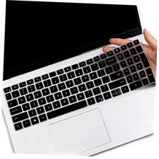 Keyboard Cover for 2026 2025 Dell 15 Laptop DC15250 DC15255 15.6" Dell Black