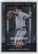 2008 Donruss Elite Extra Edition Rookie 142/719 Kyle Nicholson #194 Auto 0b0