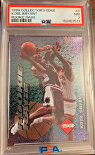 1996 Collectors Edge Kobe Bryant Rookie Rage RC Graded PSA 7 Lakers NBA 2nd Year