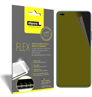 2x Schutzfolie für Honor X20 5G inkl. Rundung 3D Full Cover Flex Folie Display