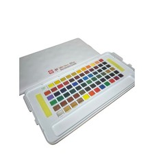 Sakura Koi Water Colors Travel Studio Set 72 Colors Pre-Owned NO BRUSHES  E7