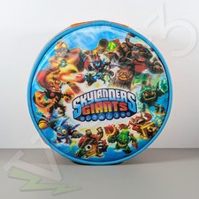 Skylanders Giants Carrying Case by Power A 9" Round - Blue Orange
