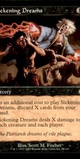 Sickening Dreams LP Light Play Torment MTG [10007]