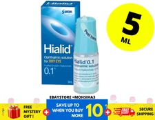 Japan Santen Hialid 0.1% Sodium Hyaluronate Ophthalmic Solution Eye Drop 5mL X1