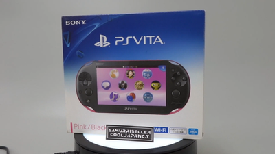 SONY PlayStation PS Vita PCH-2000 ZA15 Pink Black Console Wi-Fi