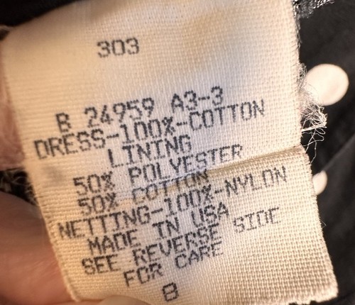 Vintage 80er 90er Robbie Bee gepunktetes Neckholder-Midikleid Damengröße 8 Marilyn Monroe - Bild 18 von 24